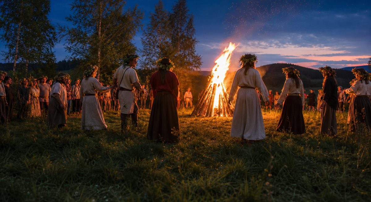 Beltane Feuer zur Walpurgisnacht