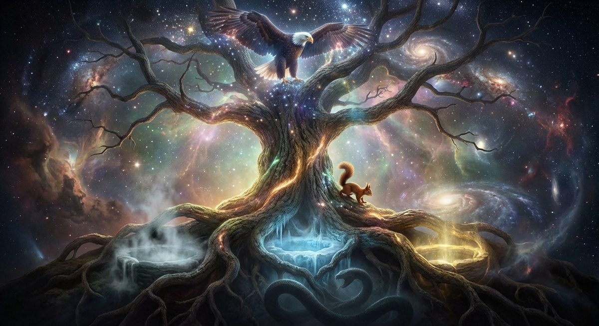 Yggdrasil der Weltenbaum